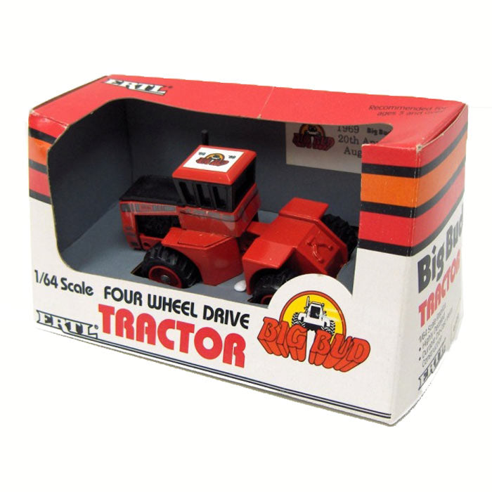 1/64 Big Bud 524/84 Orange with Black Hood Tractor by ERTL, 1989 20th Anniversary