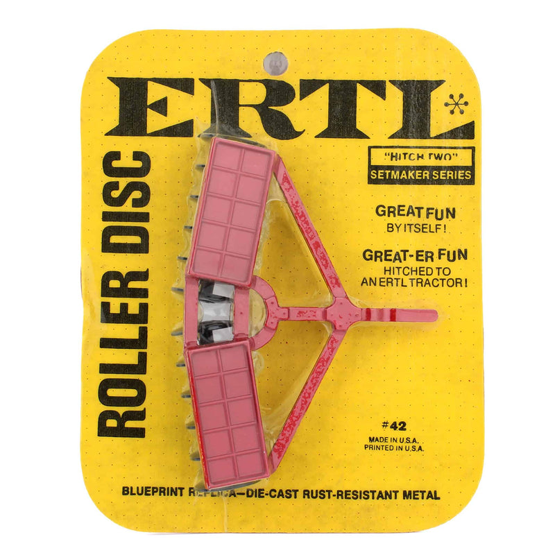 1/32 Red Roller Disc Blueprint Replica by ERTL, Early Production