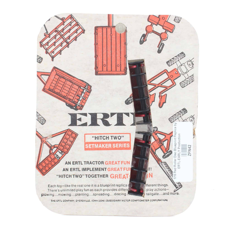 1/32 Red Roller Disc Blueprint Replica by ERTL, Early Production