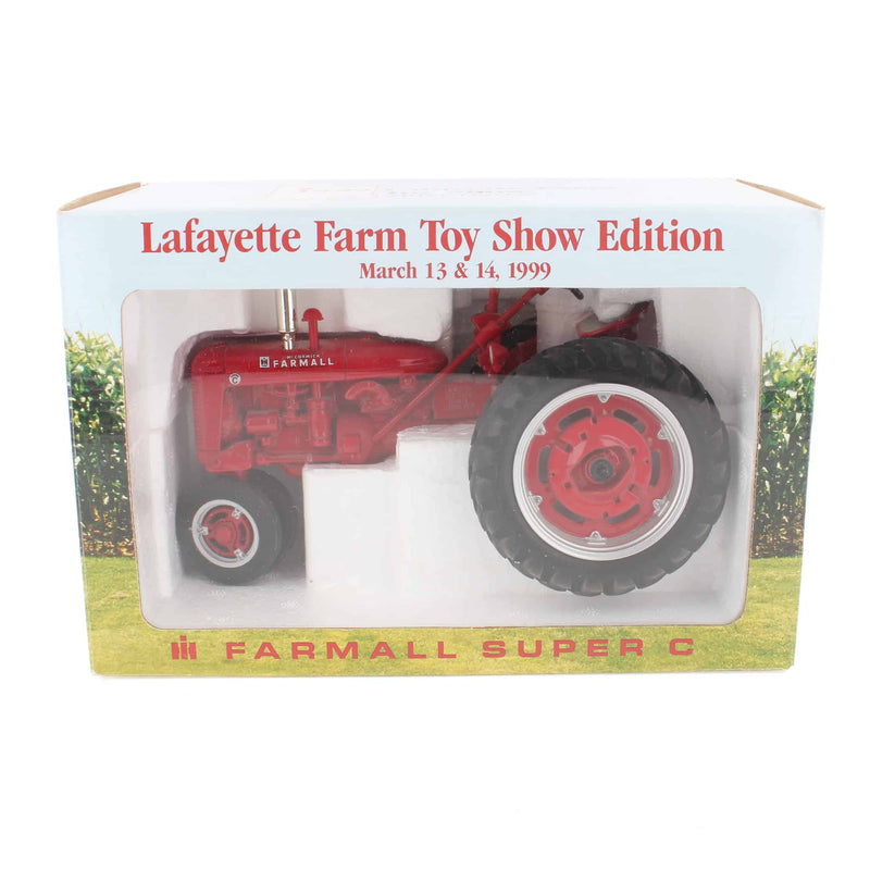 1/16 Farmall Super C Tractor with Narrow Front by ERTL, 1999 Lafayette Farm Toy Show
