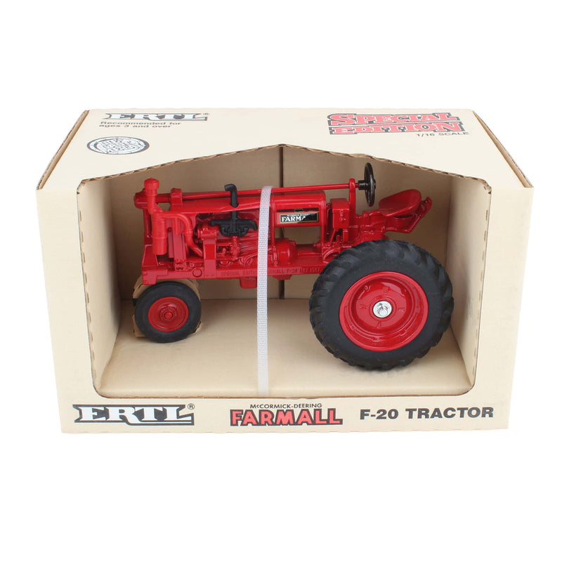 1/16 IH Farmall F-20 Tractor with Narrow Front, ERTL Special Edition