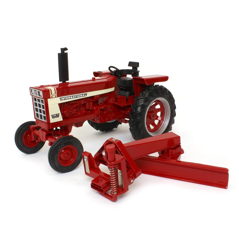 1/16 International Harvester Hydro 70 Tractor with Blade by ERTL - LOOSE