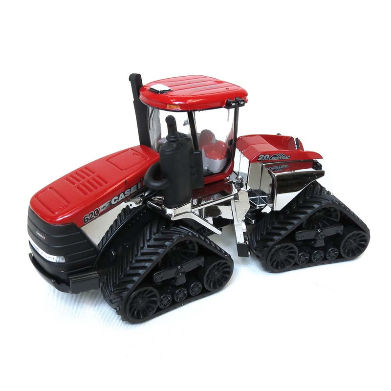 Chrome Chase Unit ~ 1/64 Case IH 620 Anniversary Quadtrac Tractor, 2016 Farm Show Collector Edition by ERTL