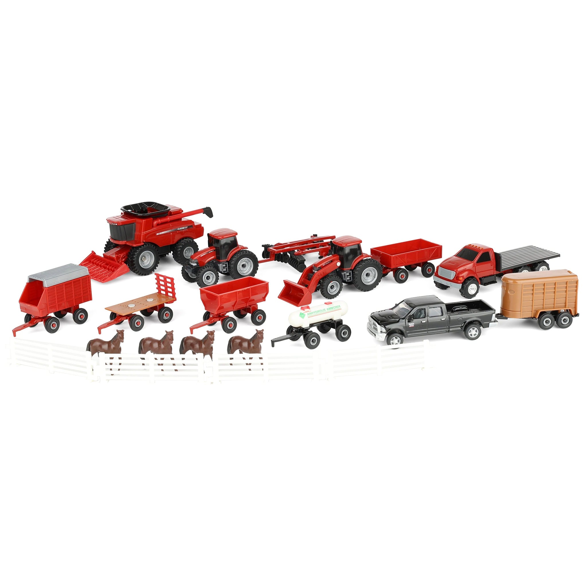 1/64 Case IH 20-Piece Farm Toy Playset by ERTL — Outback Toys