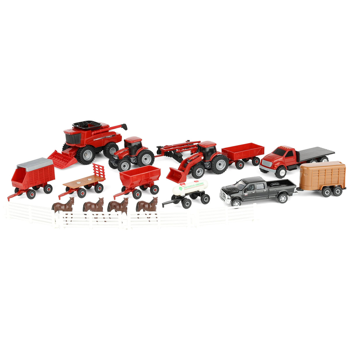 1/64 Case IH 20-Piece Farm Toy Playset by ERTL — Outback Toys