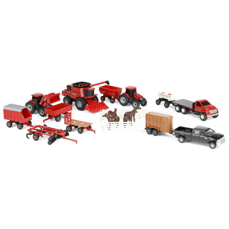 1/64 Case IH 20 Piece Farm Toy Playset by ERTL