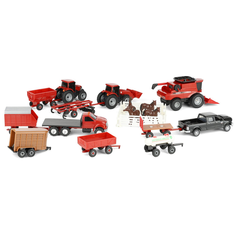 1/64 Case IH 20 Piece Farm Toy Playset by ERTL