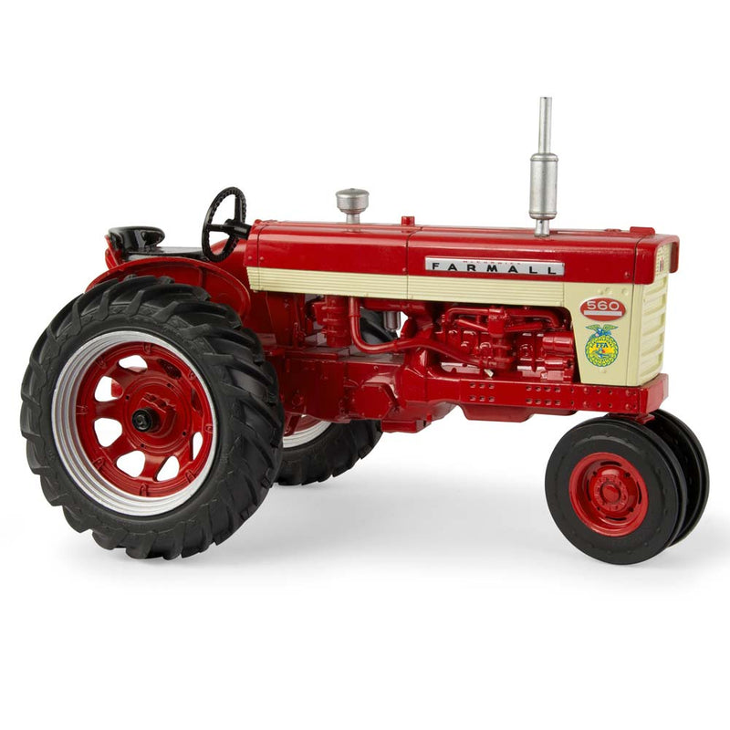 1/16 IH Farmall 560 Narrow Front Tractor with FFA Logo - LOOSE