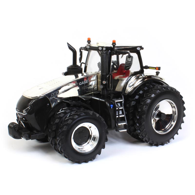 1/32 Silver Chrome Prestige Case IH 380 Magnum by ERTL, 2019 AFS Connect Magnum Introduction Edition
