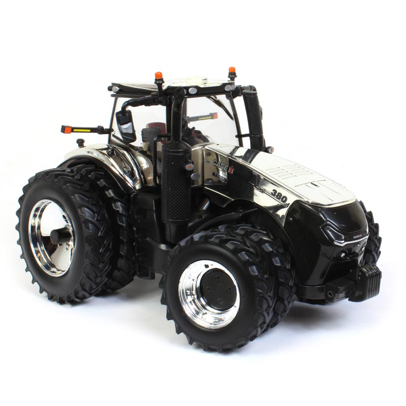 1/32 Silver Chrome Prestige Case IH 380 Magnum by ERTL, 2019 AFS Connect Magnum Introduction Edition