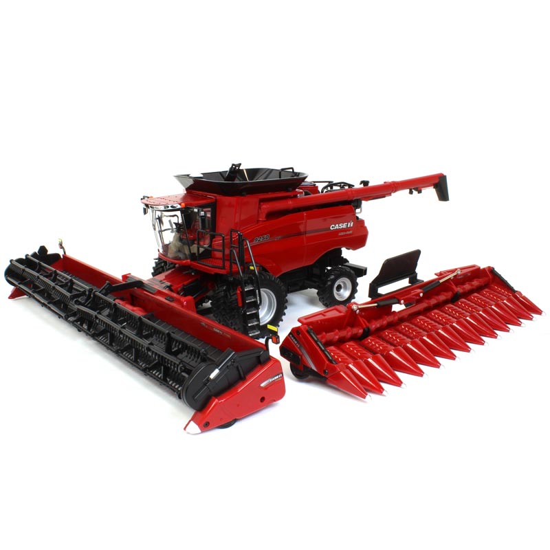 1/32 Case IH 9250 Combine with Both Headers, ERTL Prestige Collection - LOOSE