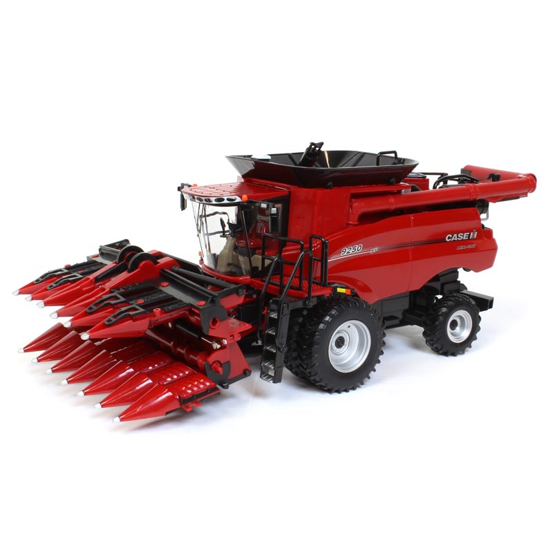 1/32 Case IH 9250 Combine with Both Headers, ERTL Prestige Collection - LOOSE