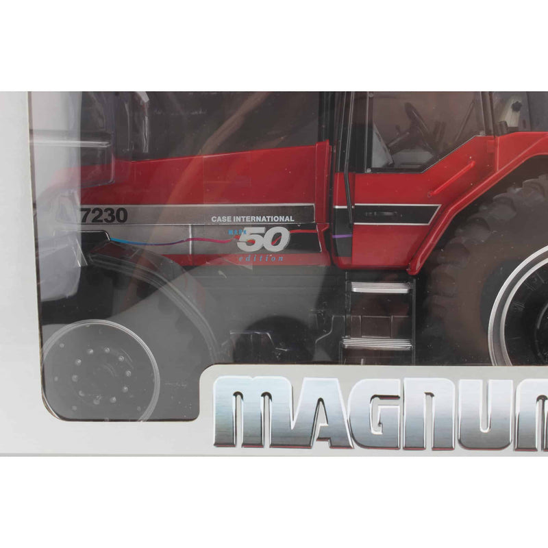 Chase Unit ~ 1/16 Case IH Magnum 7230 Tractor with MFD & Mark 50 Decals by ERTL, 7200 Series 25th Anniversary - Factory Error