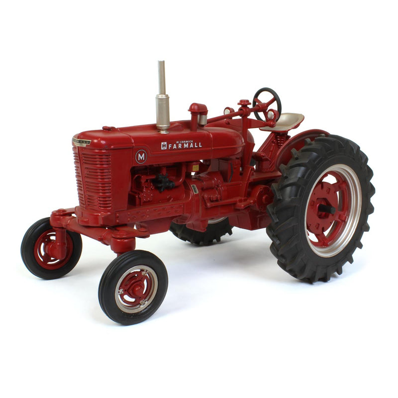 1/16 ERTL 75th Anniversary Dusty IH Farmall M Wide Front Tractor with Accessories