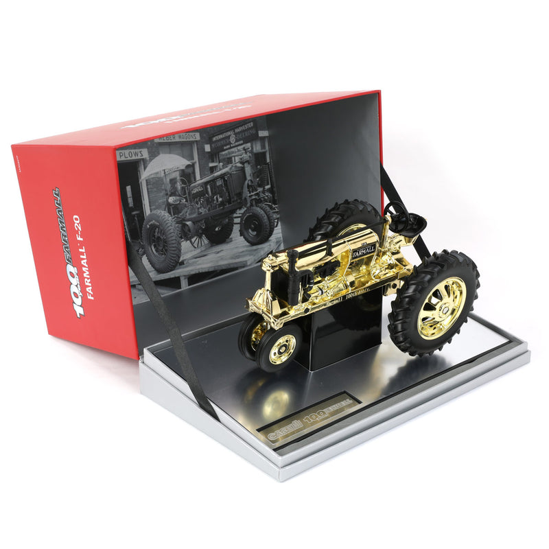 Gold Chrome ~ 1/16 Limited Edition Farmall F-20, Farmall 100th Anniversary Edition