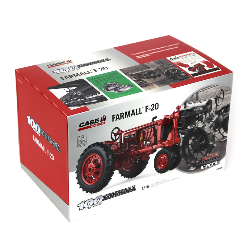 Red Chrome ~ 1/16 Limited Edition Farmall F-20, Farmall 100th Anniversary Edition