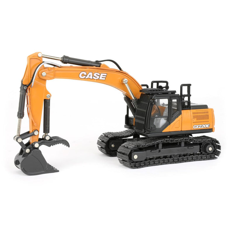 (B&D) 1/50 CASE CX220E Excavator, ERTL Prestige Collection - Damaged Box