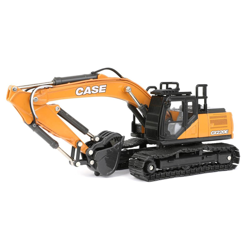(B&D) 1/50 CASE CX220E Excavator, ERTL Prestige Collection - Damaged Box