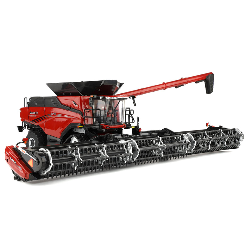 1/32 Case IH AF11 Tracked Combine with Corn & Draper Heads, Introduction Edition