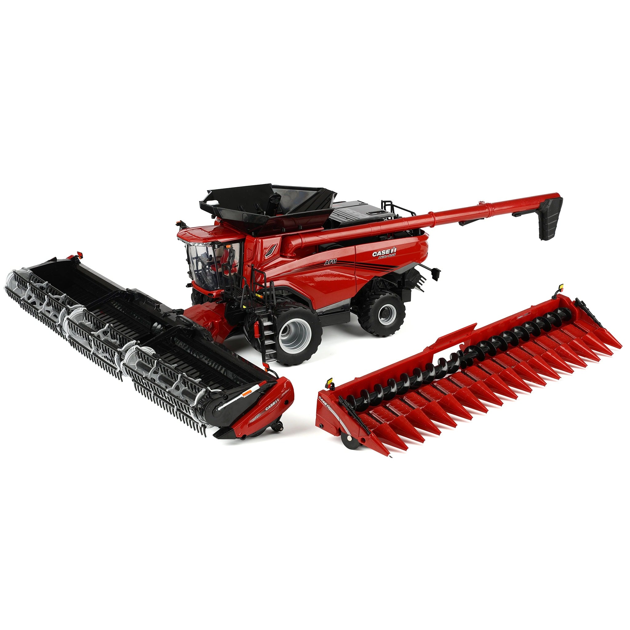 G-RAP HAMI ＆ CHERELLE FORTIERセット 1/32 Case IH Axial-Flow AF11 Combine with Draper & Corn Heads
