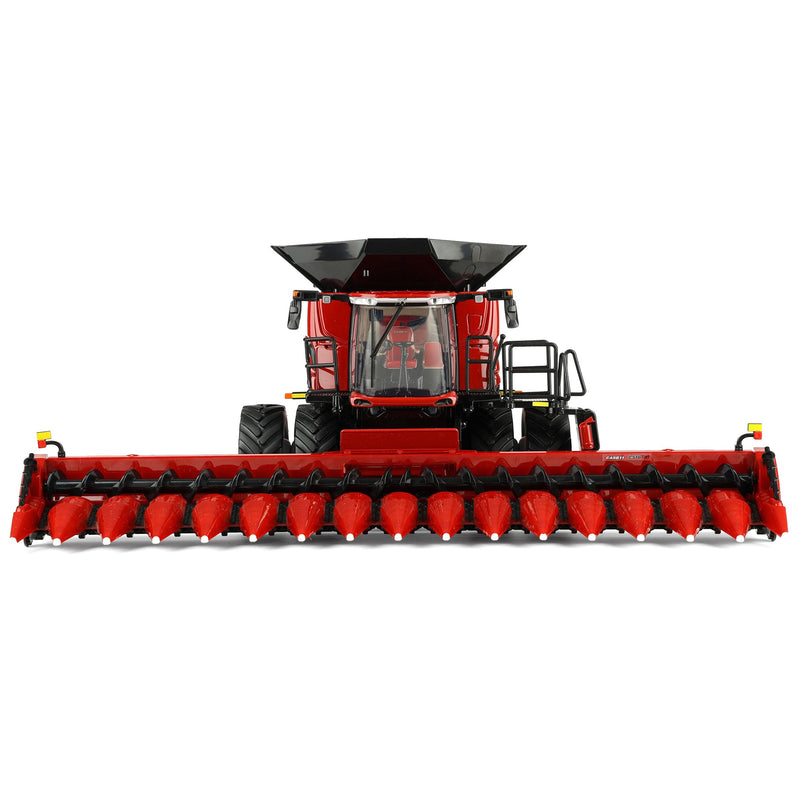 (B&D) 1/32 Case IH Axial-Flow AF11 Combine with Draper & Corn Heads, ERTL Prestige Collection - Damaged Box