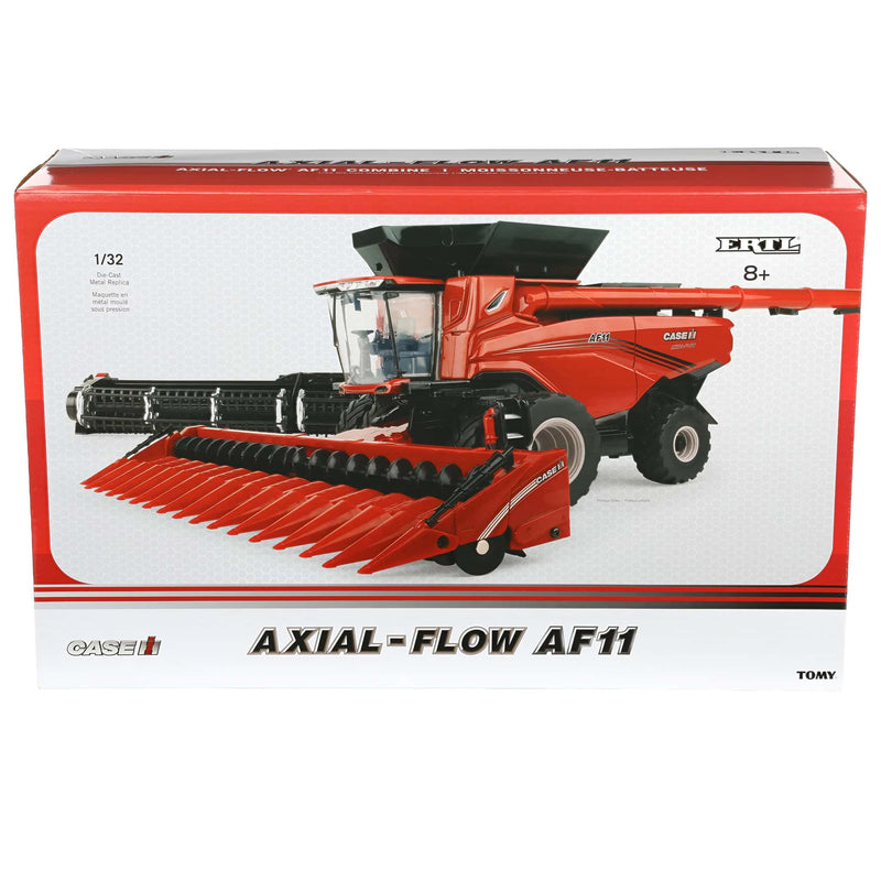 1/32 Case IH Axial-Flow AF11 Combine with Draper & Corn Heads by ERTL