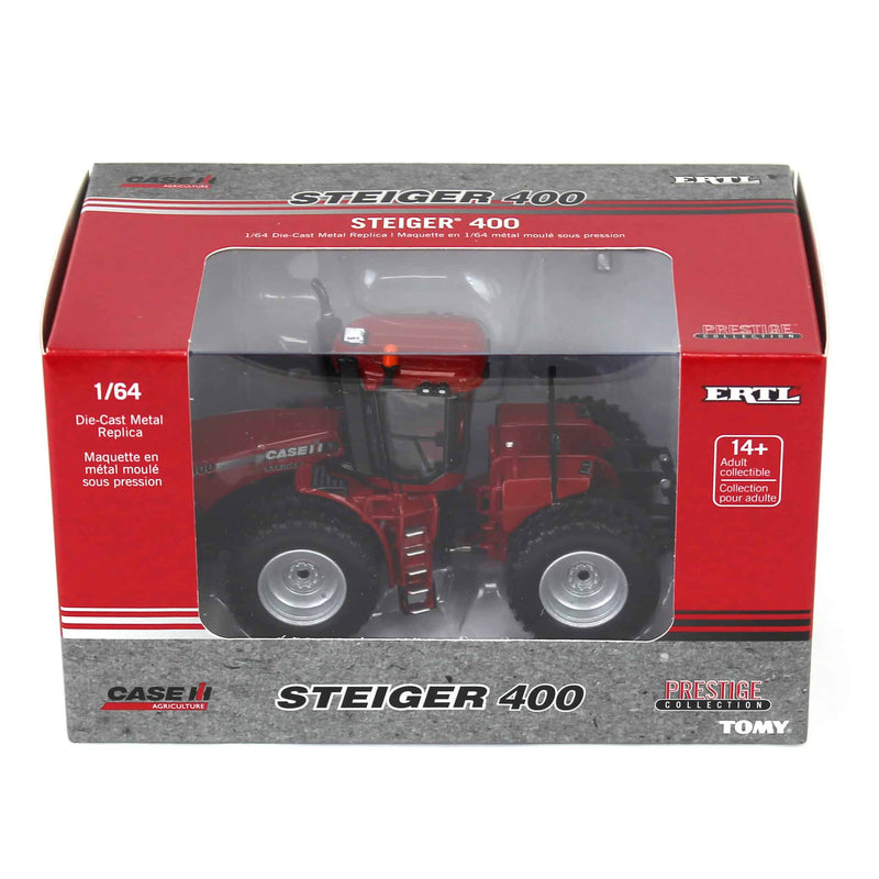 (B&D) 1/64 Case IH Steiger 400 4WD Tractor with Duals, ERTL Prestige Collection - Damaged Item