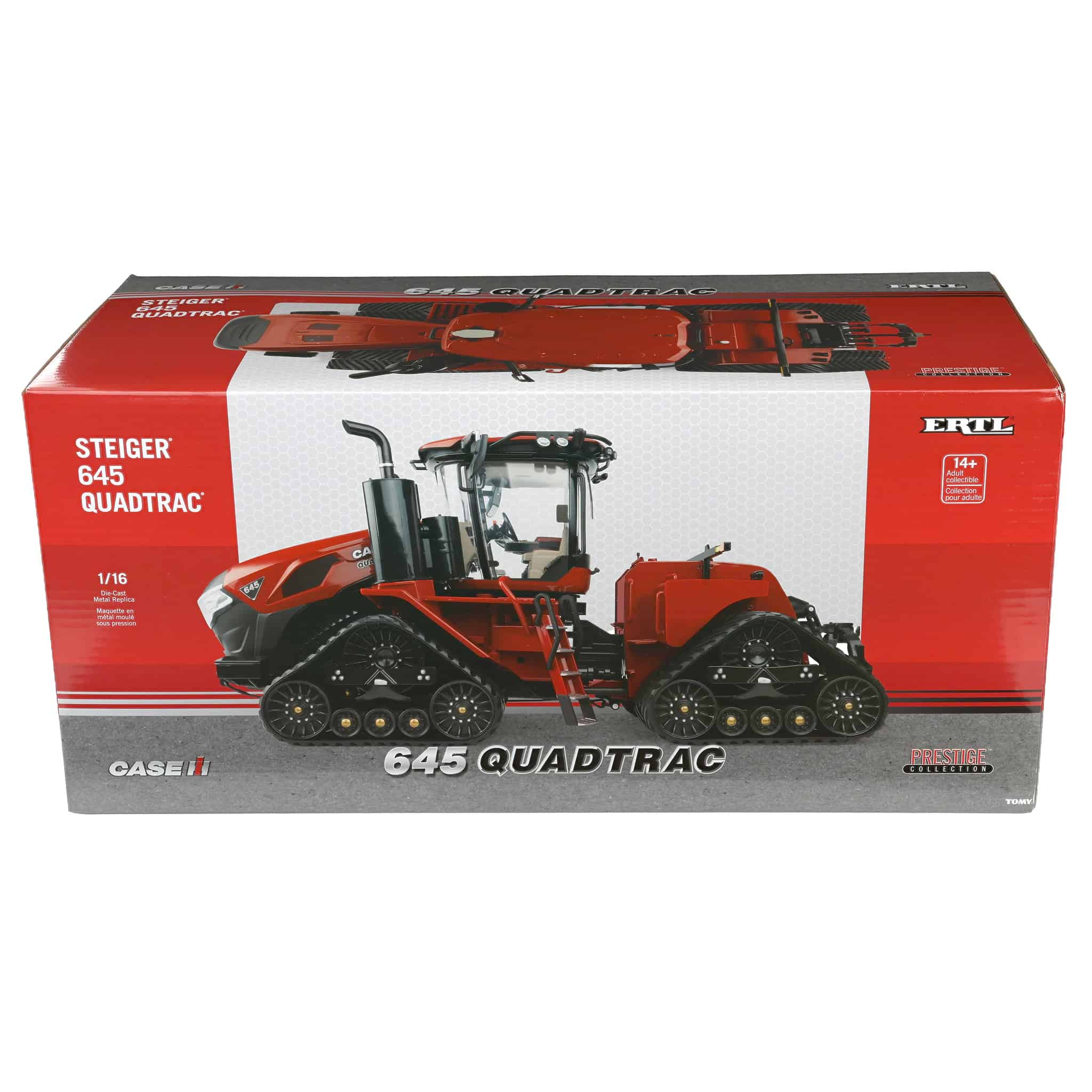 1/16 Case IH Steiger 645 Quadtrac Tractor, ERTL Prestige
