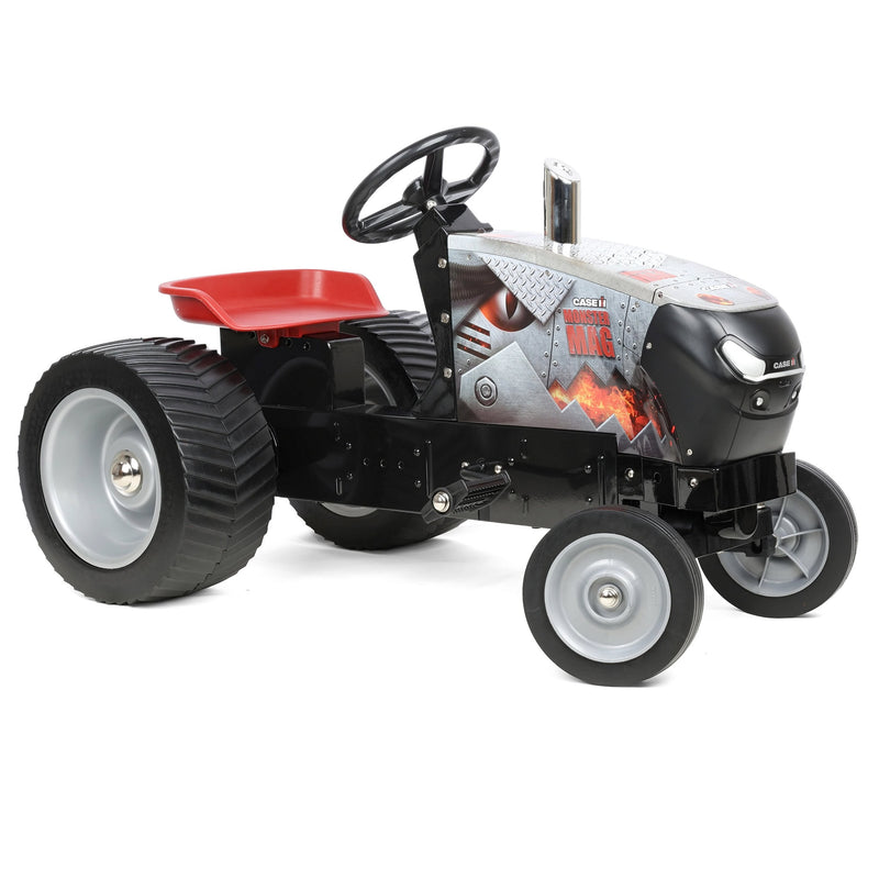 jumbo tractor cu pedale Case IH Magnum "Monster Mag" Pulling Pedal Tractor with Wide Rear Tire — Outback Toys