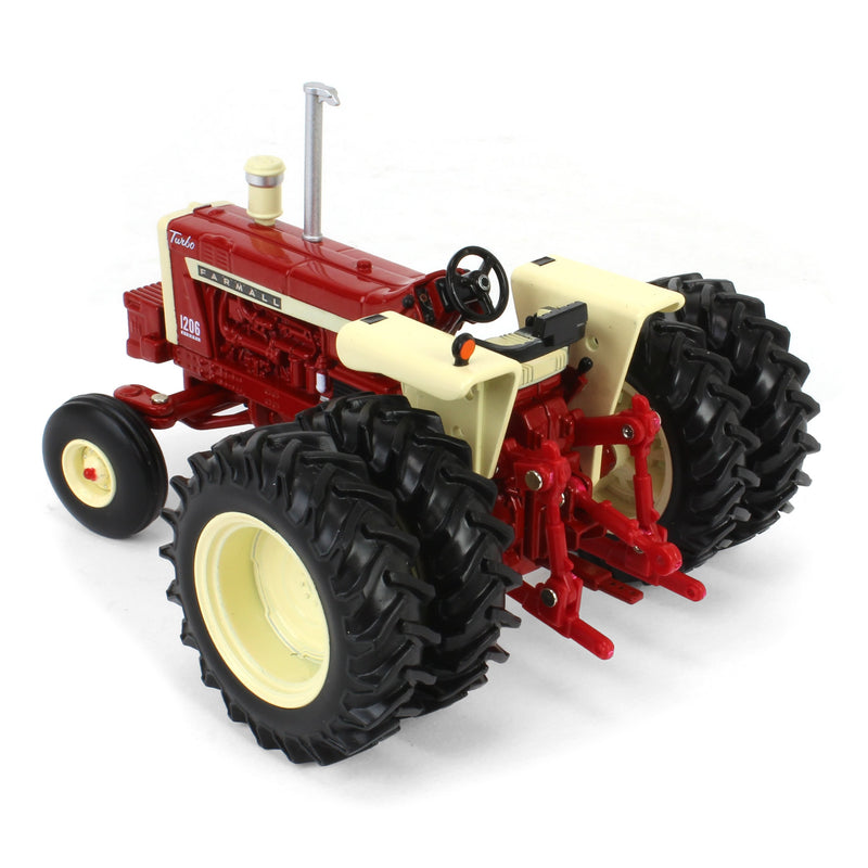 1/32 Farmall 1206 Tractor with Wide Front & Rear Duals, ERTL Prestige Collection - Damaged Item