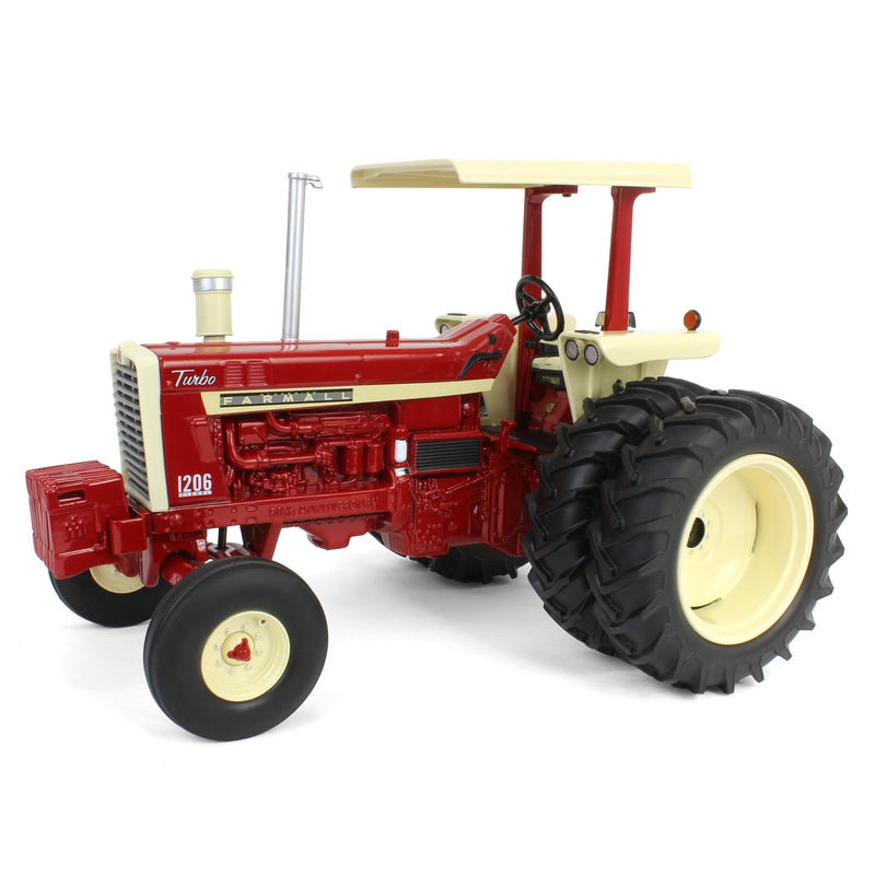 (B&D) - 1/16 Farmall 1206 with Rear Duals & Canopy, 60th Anniversary Edition, ERTL Prestige Collection - Damaged Box