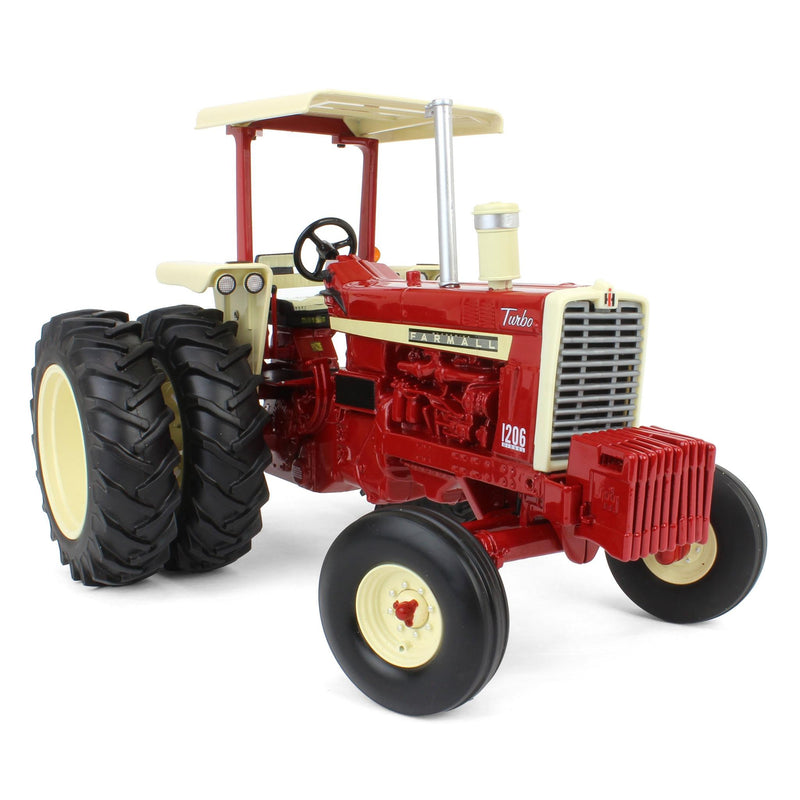(B&D) 1/16 Farmall 1206 Tractor with Rear Duals & Canopy, 60th Anniversary Edition, ERTL Prestige Collection - Damaged Item
