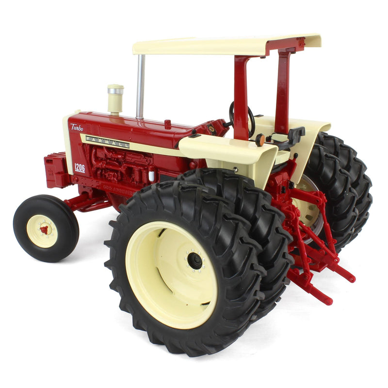 (B&D) 1/16 Farmall 1206 Tractor with Rear Duals & Canopy, 60th Anniversary Edition, ERTL Prestige Collection - Damaged Item