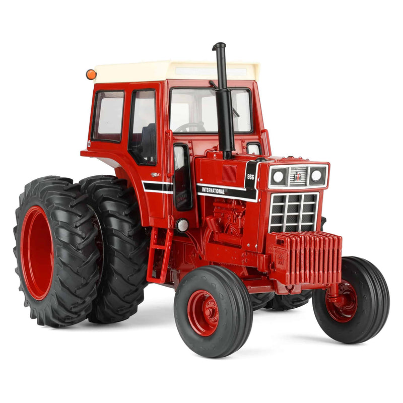 1/16 International Harvester 966 Black Stripe Tractor with Cab & Duals, 50th Anniversary, ERTL Prestige Collection