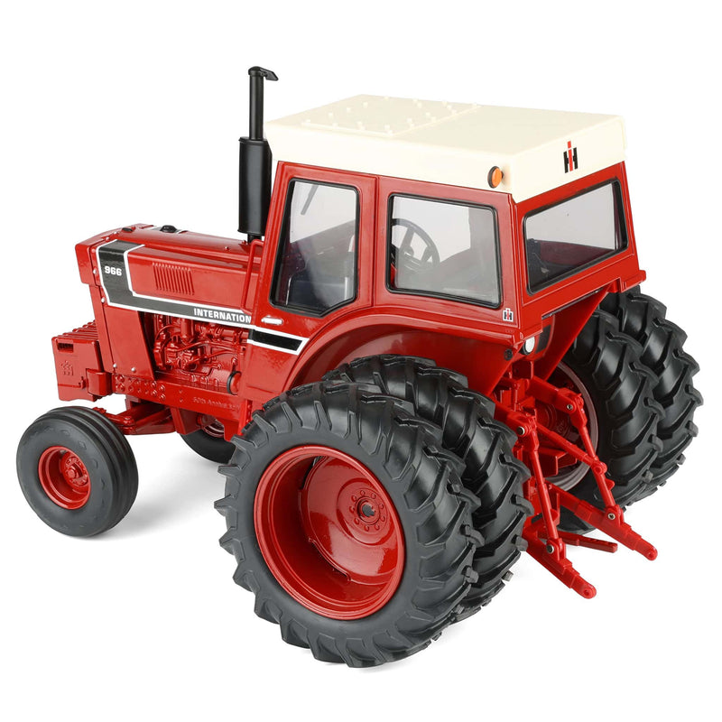 1/16 International Harvester 966 Black Stripe Tractor with Cab & Duals, 50th Anniversary, ERTL Prestige Collection