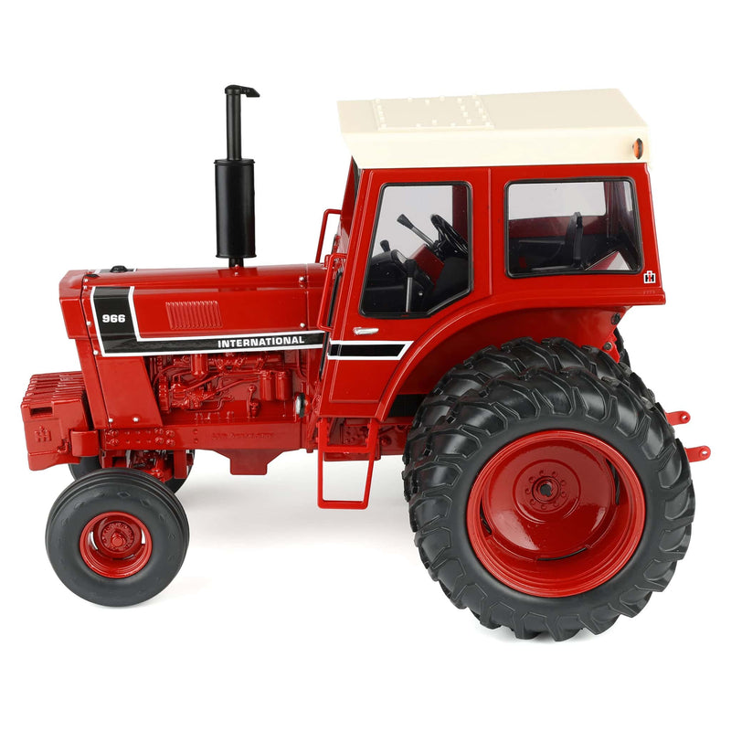 1/16 International Harvester 966 Black Stripe Tractor with Cab & Duals, 50th Anniversary, ERTL Prestige Collection