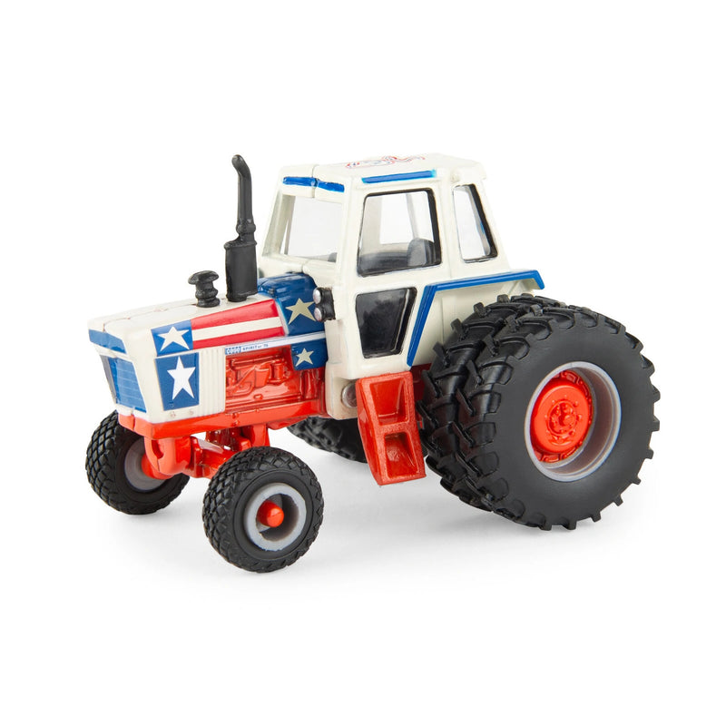 1/64 Steiger Panther II, Case 1570, & Case IH Magnum 180 Stars & Stripes Tractor Set by ERTL, USA 250