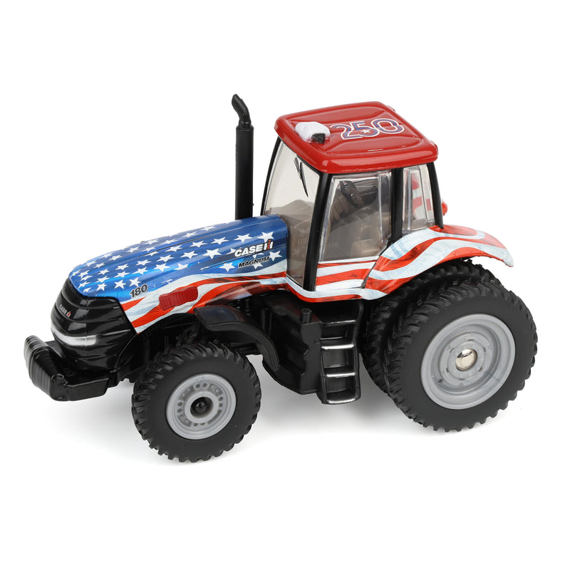 1/64 Steiger Panther II, Case 1570, & Case IH Magnum 180 Stars & Stripes Tractor Set by ERTL, USA 250