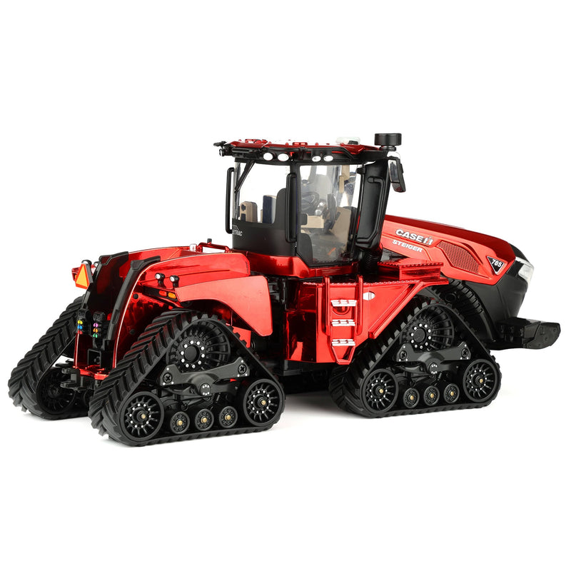 Red Chrome Chase Unit ~ 1/32 Case IH Steiger 785 Quadtrac Tractor by ERTL, 2025 Farm Show One-Time Production