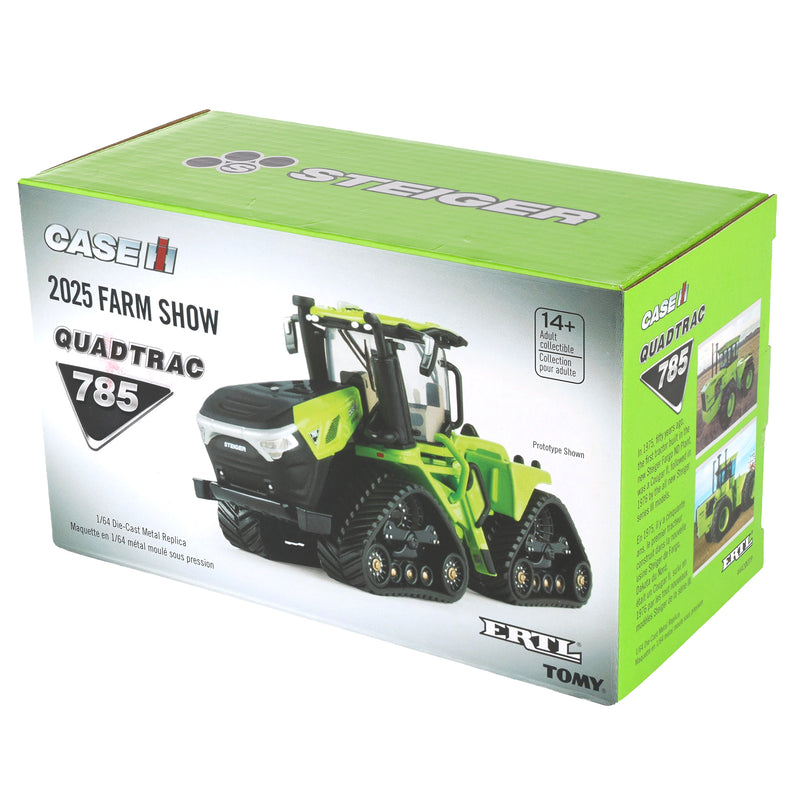 Red Painted Chase Unit ~ 1/64 Case IH Steiger 785 Quadtrac Tractor by ERTL, 2025 Farm Show One-Time Production
