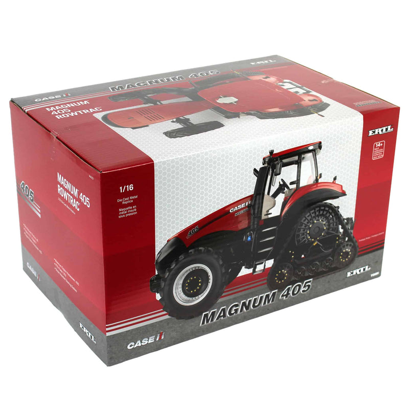 (B&D) 1/16 Case IH Magnum 405 RowTrac Tractor, ERTL Prestige Collection - Damaged Box