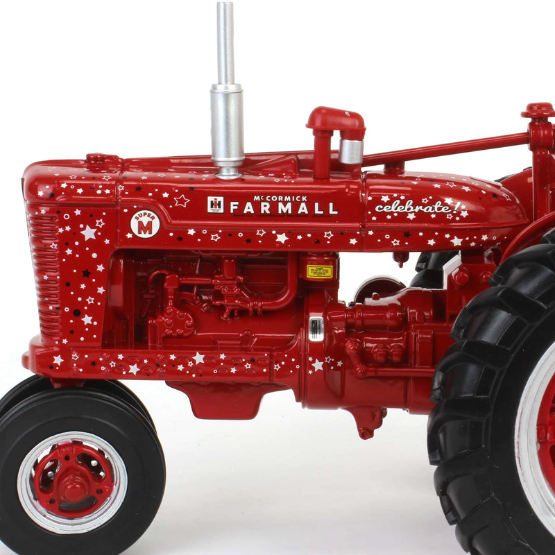 1/16 Farmall Super M Tractor with "Celebrate" Graphics by ERTL