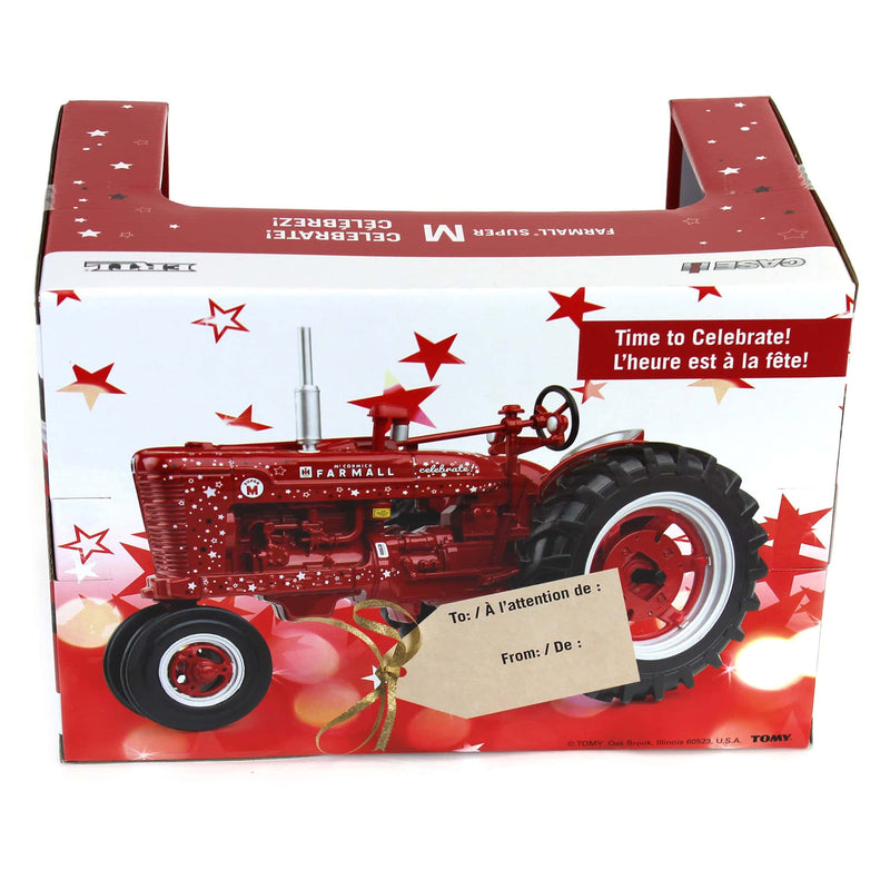 1/16 Farmall Super M Tractor with "Celebrate" Graphics by ERTL