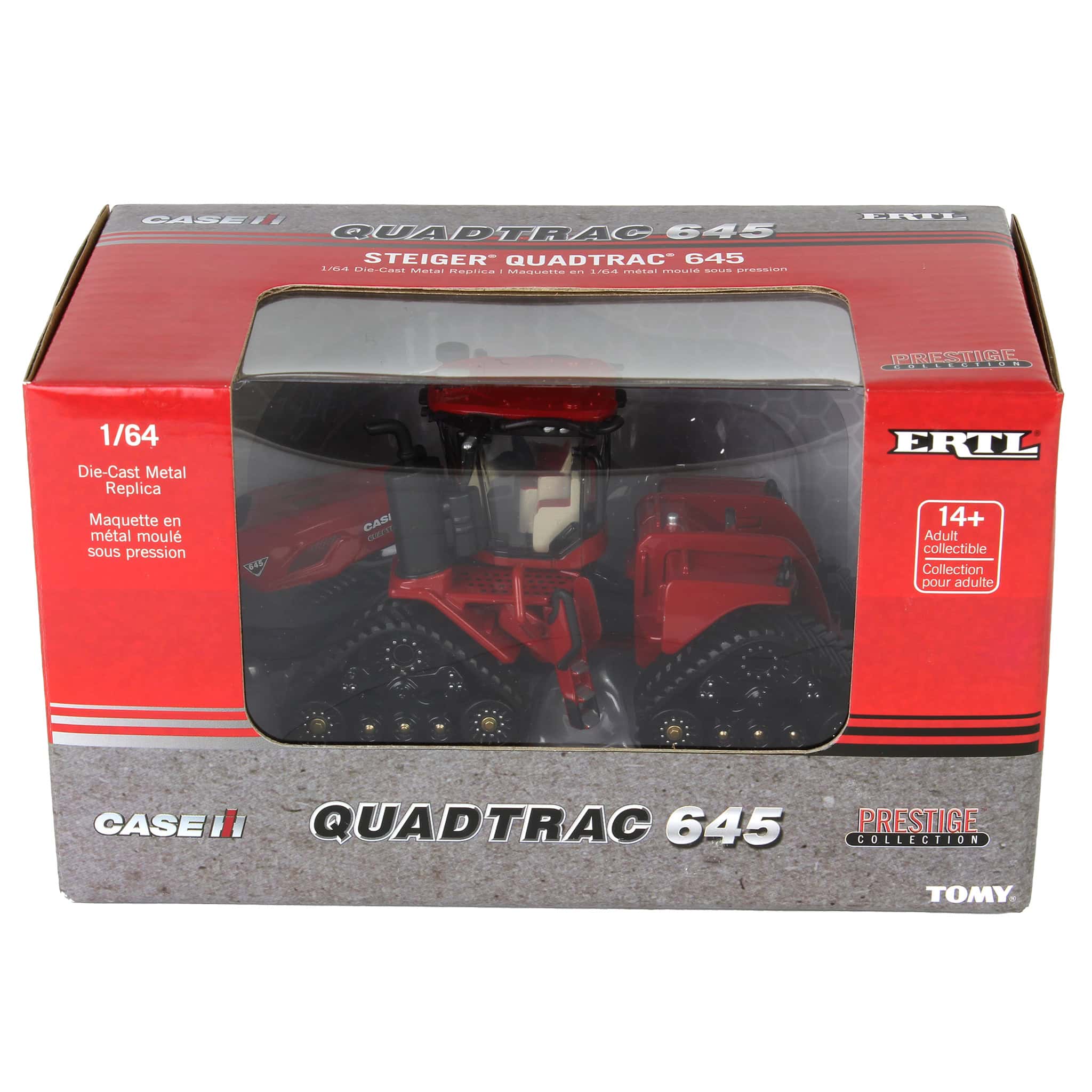 1/64 Case IH Steiger 645 Quadtrac Tractor, ERTL Prestige