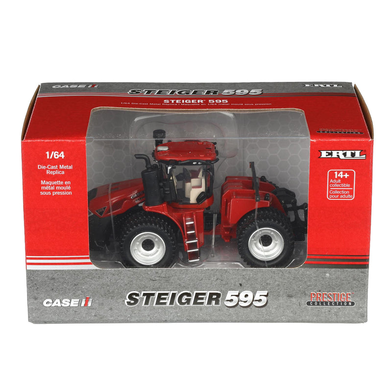 1/64 Case IH Steiger 595 Tractor with Front & Rear Duals, ERTL Prestige Collection