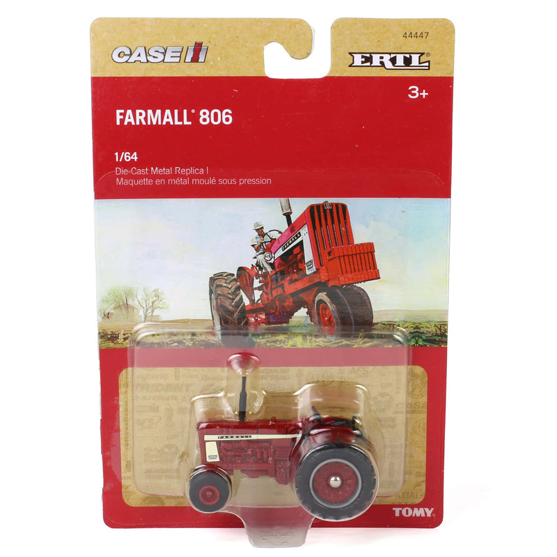 1/64 IH Farmall 806 with Clamshell Fenders, ERTL Replica Play