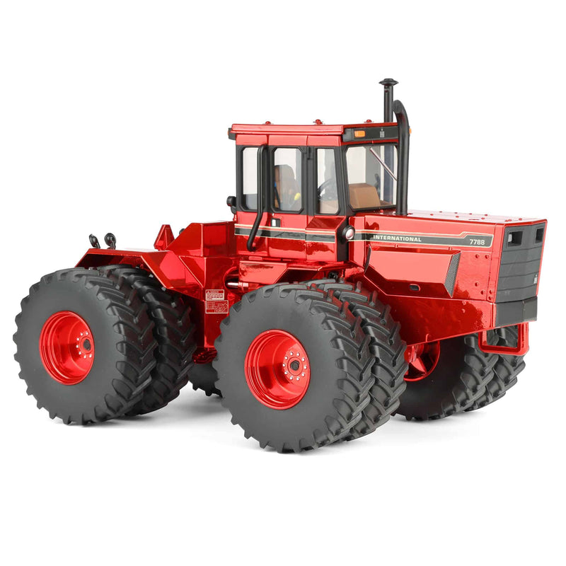 Chrome Chase Unit ~ 1/32 International Harvester 7788 4WD Tractor, 2025 National Farm Toy Show