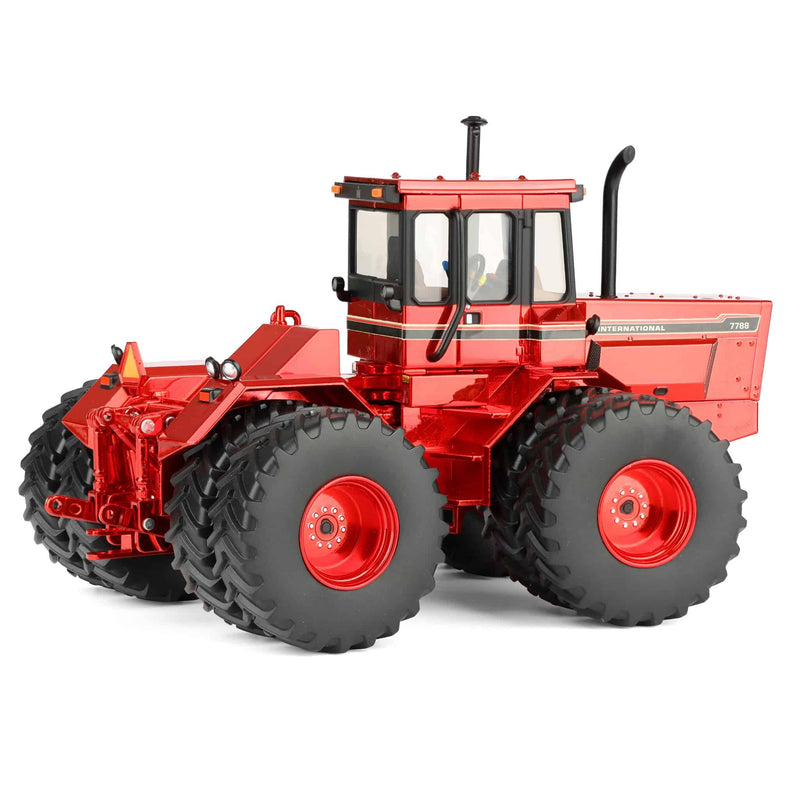 Chrome Chase Unit ~ 1/32 International Harvester 7788 4WD Tractor, 2025 National Farm Toy Show
