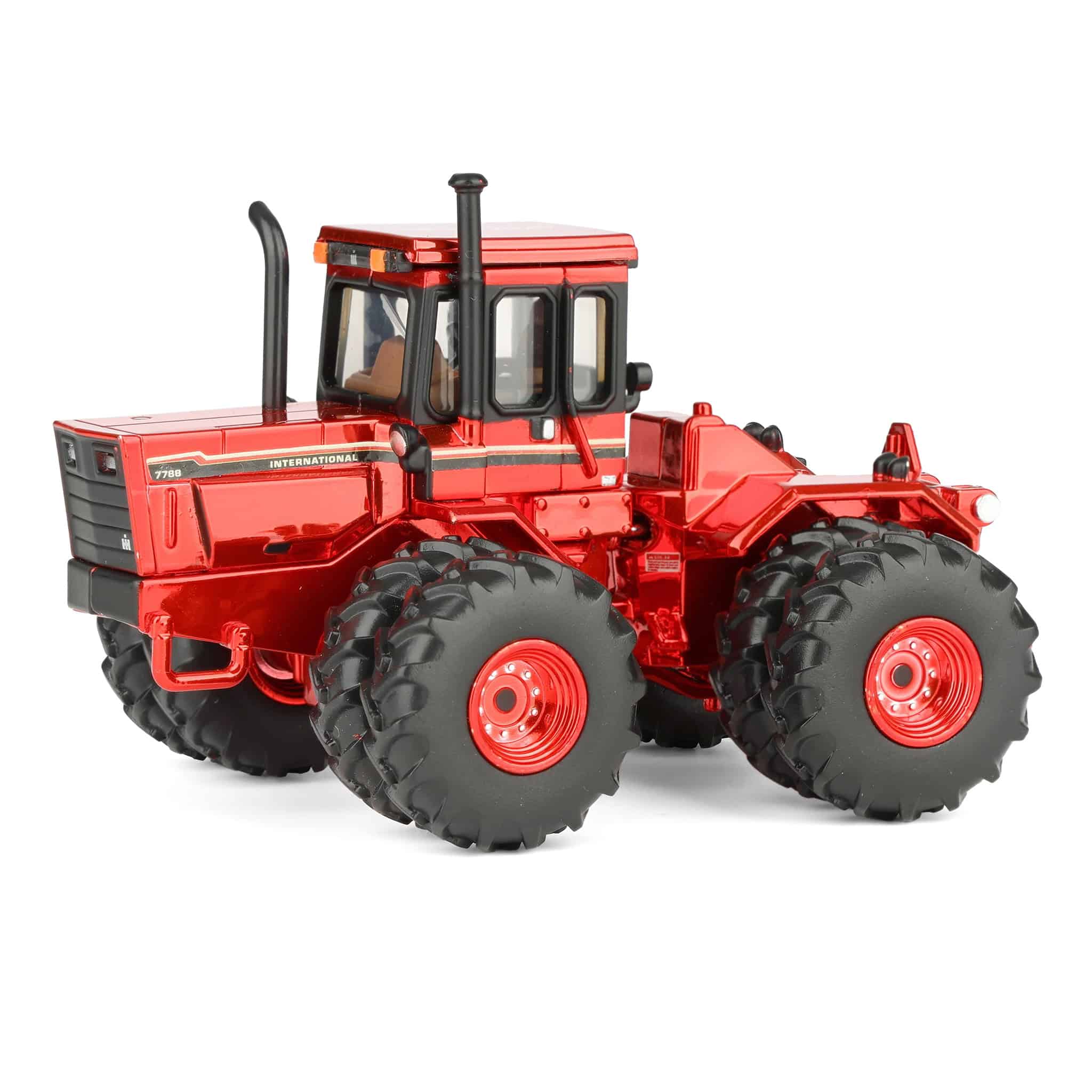 Chrome Chase Unit ~ 1/64 International Harvester 7788 4WD Tractor