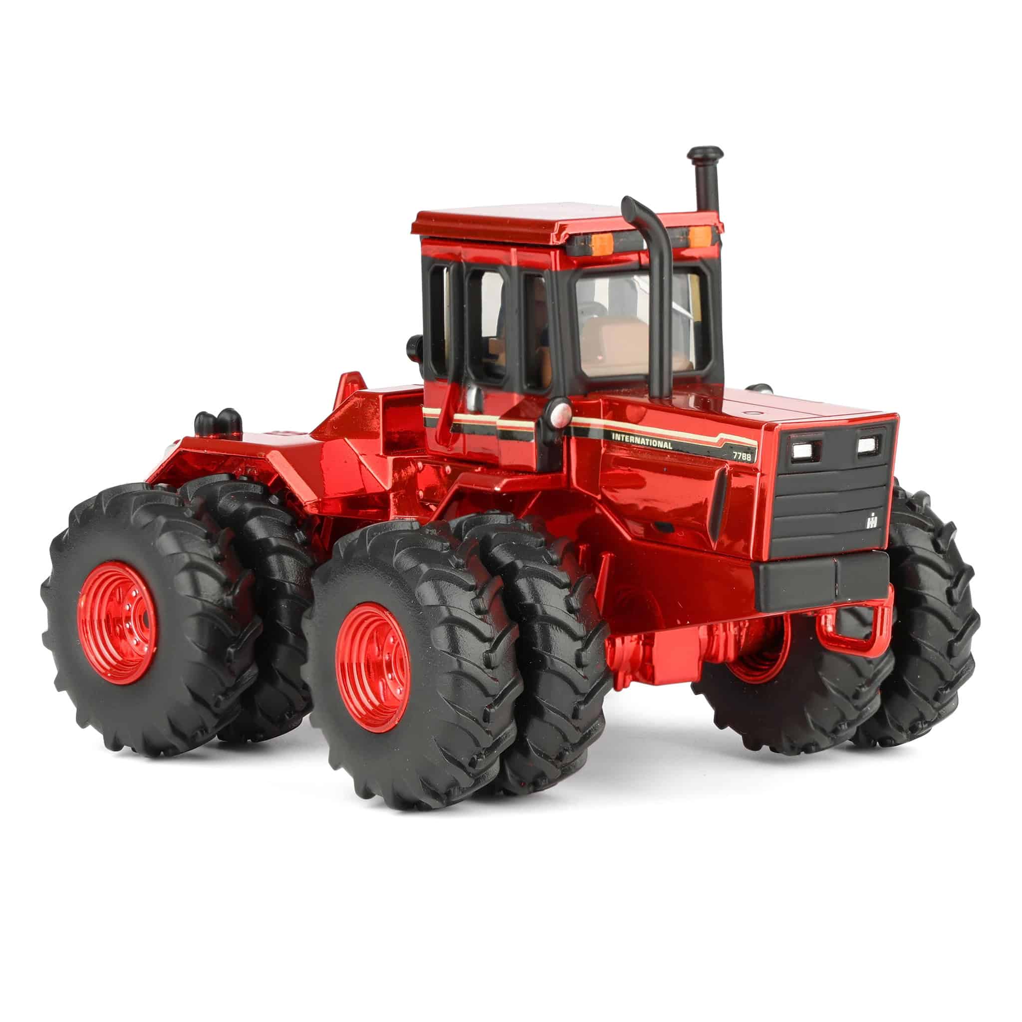 Chrome Chase Unit ~ 1/64 International Harvester 7788 4WD Tractor